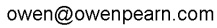 owen pearn's email address as a picture